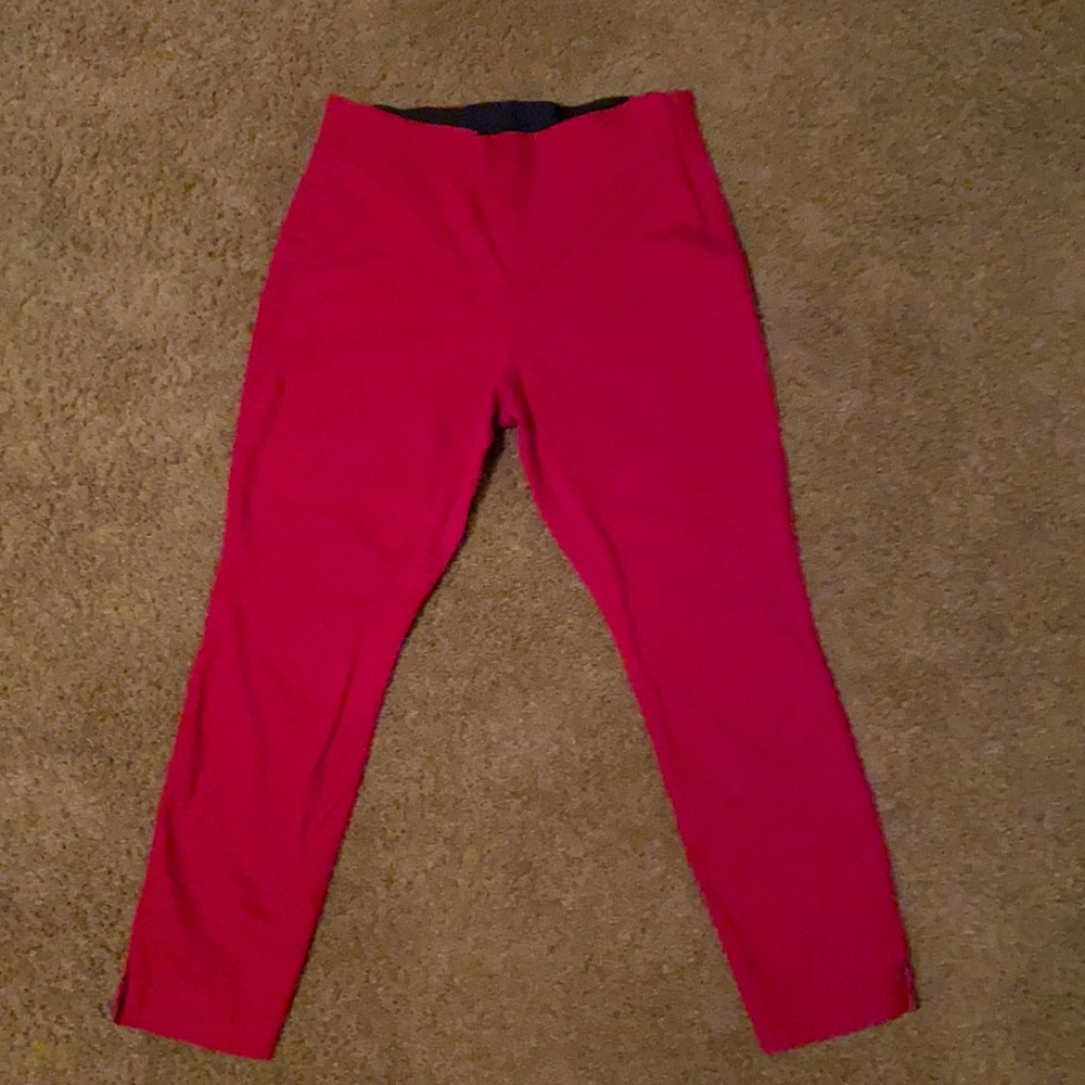 Red old navy pixie pants! Worn once!